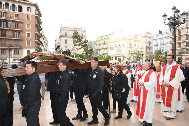 El Cristo del Grao visita la Basílica