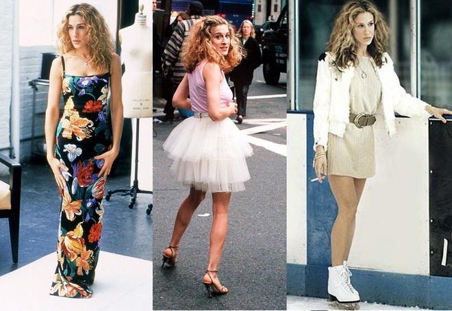 Looks de Sarah Jessica Parker en Sexo en Nueva York