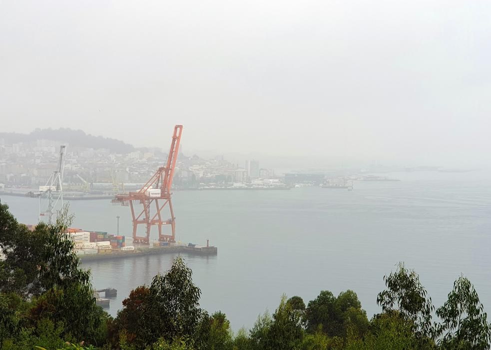 El tiempo en Vigo: el día de verano en el que llovió como si fuese invierno