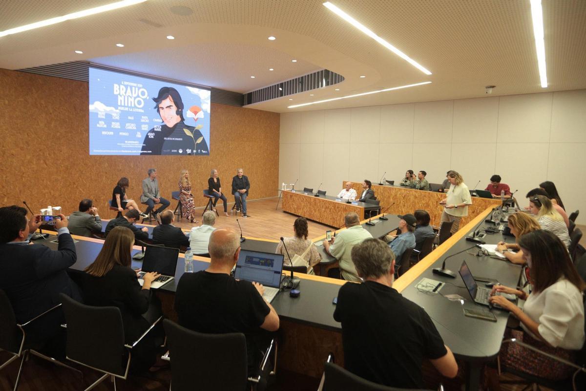 Presentación del concierto homenaje a Nino Bravo