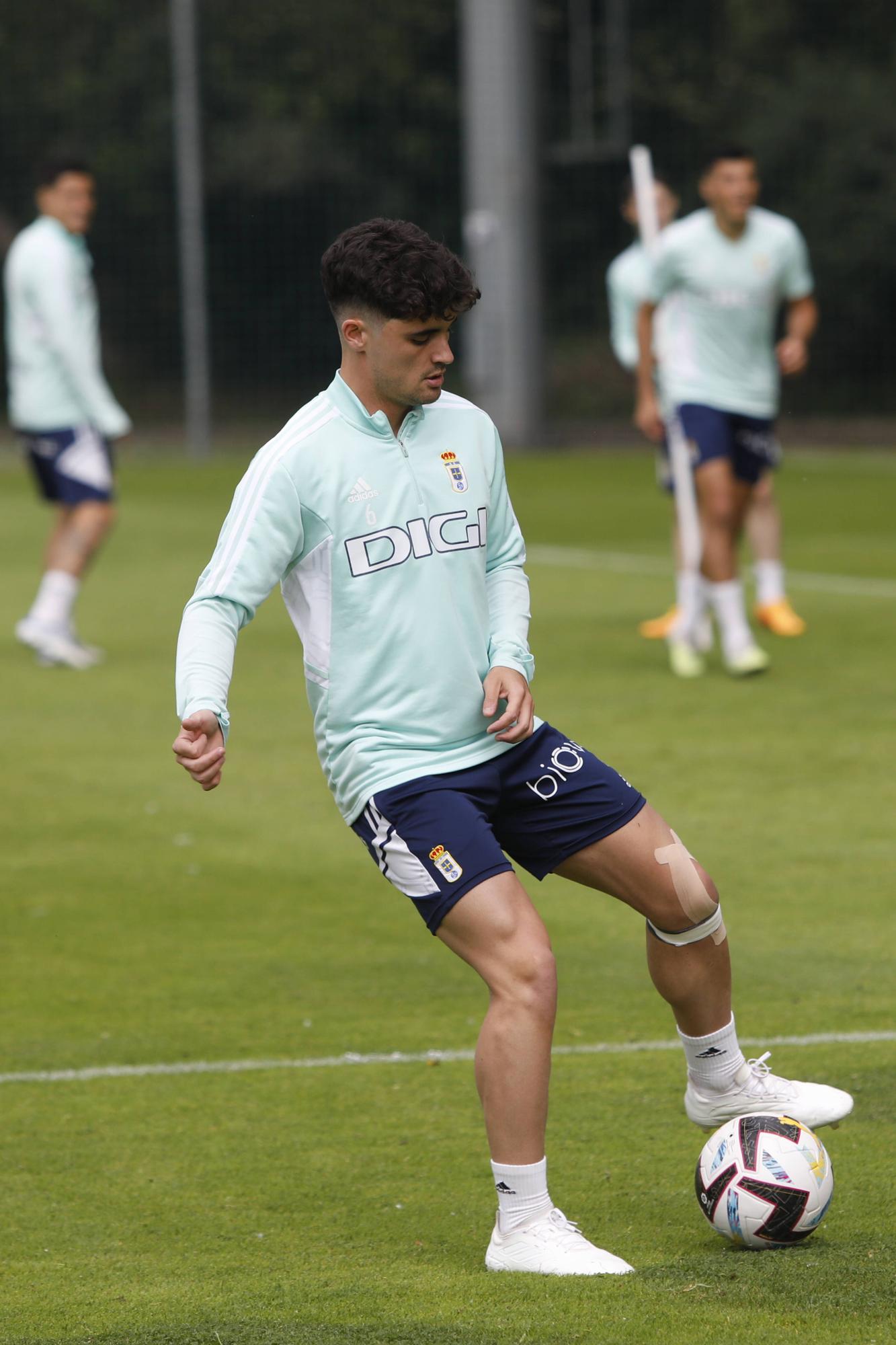 EN IMÁGENES: entrenamiento del Oviedo