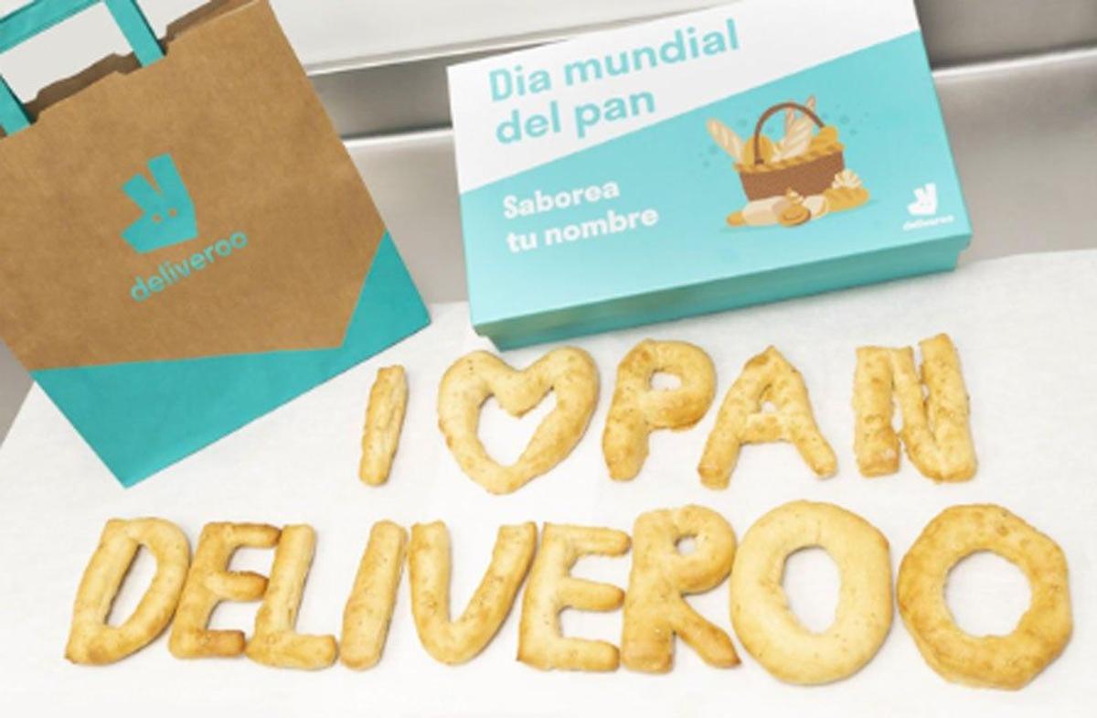 Planes de la semana: un pan con tu nombre gracias a Deliveroo