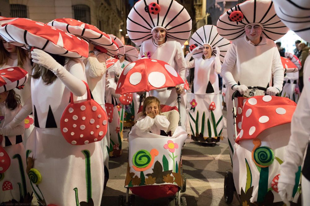 Primer desfile de carnaval en Zamora