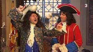 El Duc de Berwick (Rajoy) i Rafael de Casanova (Mas) (TV-3).