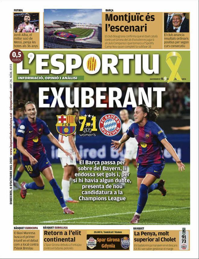 Estas son las portadas de la prensa deportiva de hoy