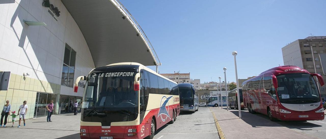 Entorno de la estación de Renfe de Castelló.