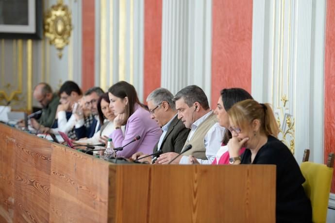 Las Palmas de Gran Canaria.  Pleno del ayuntamiento.  | 28/02/2020 | Fotógrafo: José Carlos Guerra