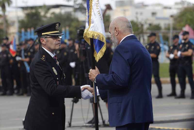 Celebración del día de la Policía Nacional en València