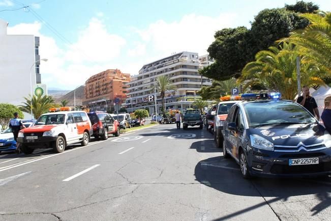 Derrumbe de un edificio de viviendas en Los Cristianos