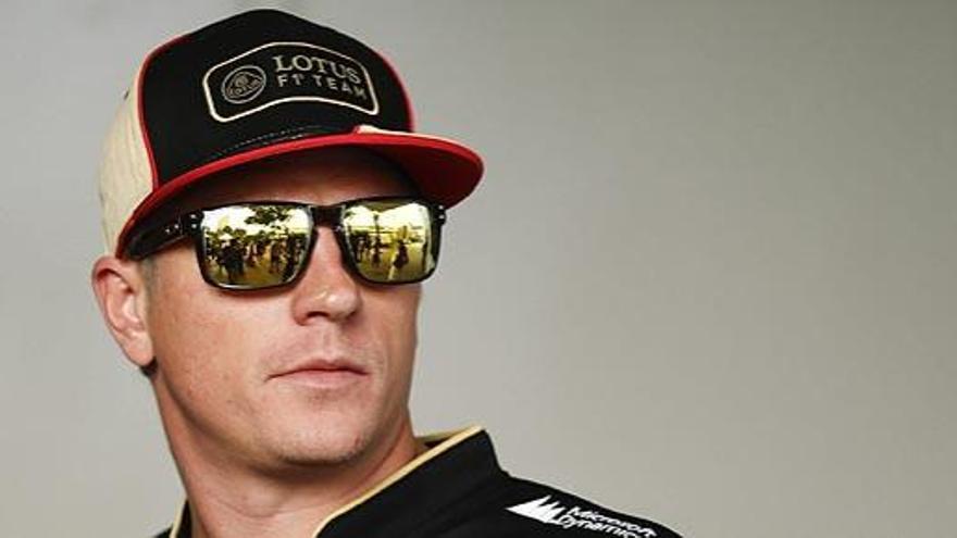 Kimi Raikkonen.