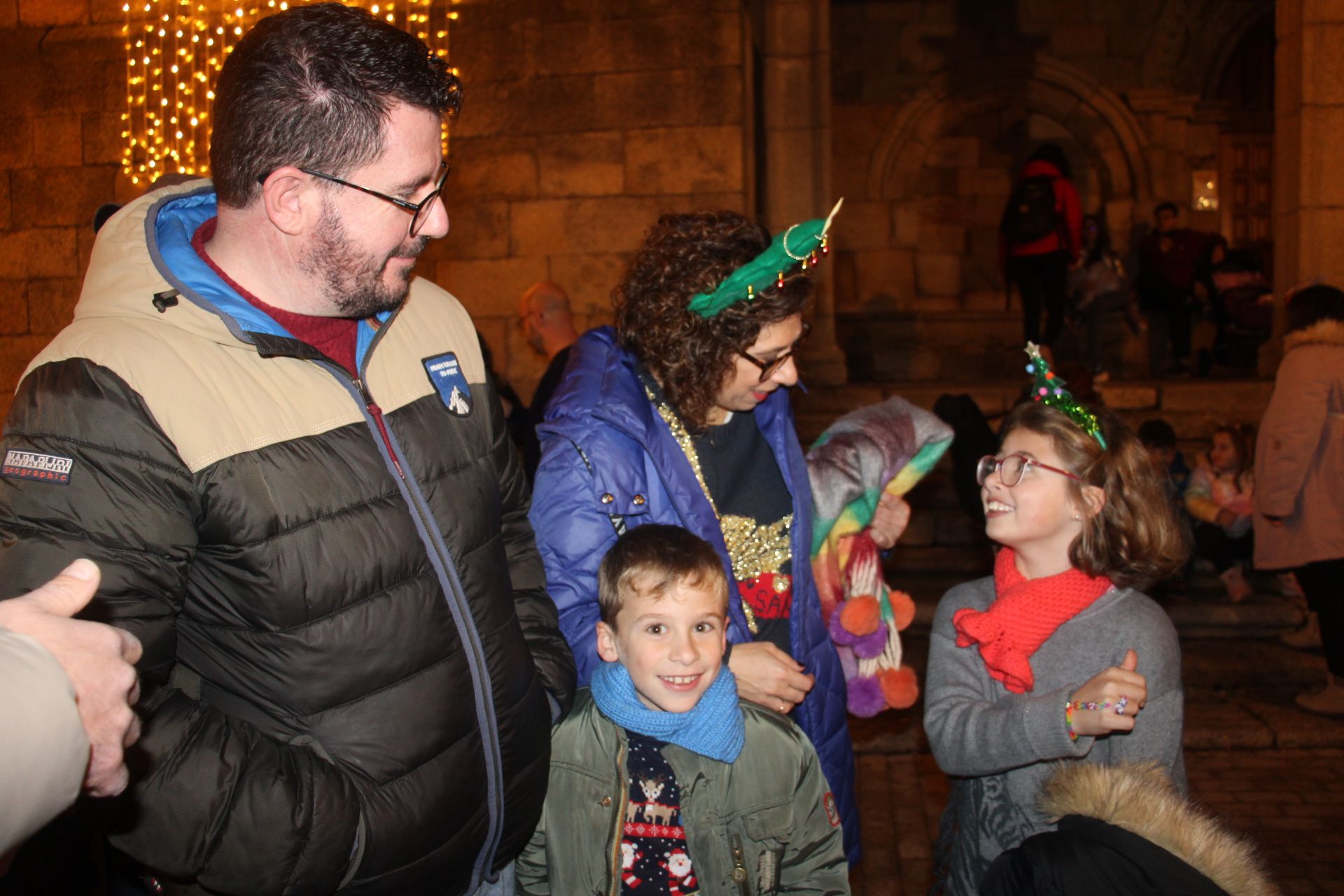 GALERÍA | Encendido del alumbrado navideño en Puebla de Sanabria
