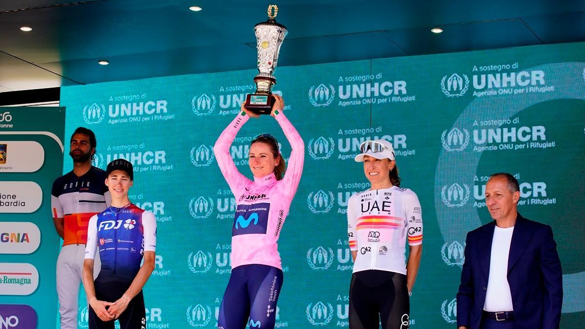 Van Vleuten se proclamó campeona del Giro femenino 2022