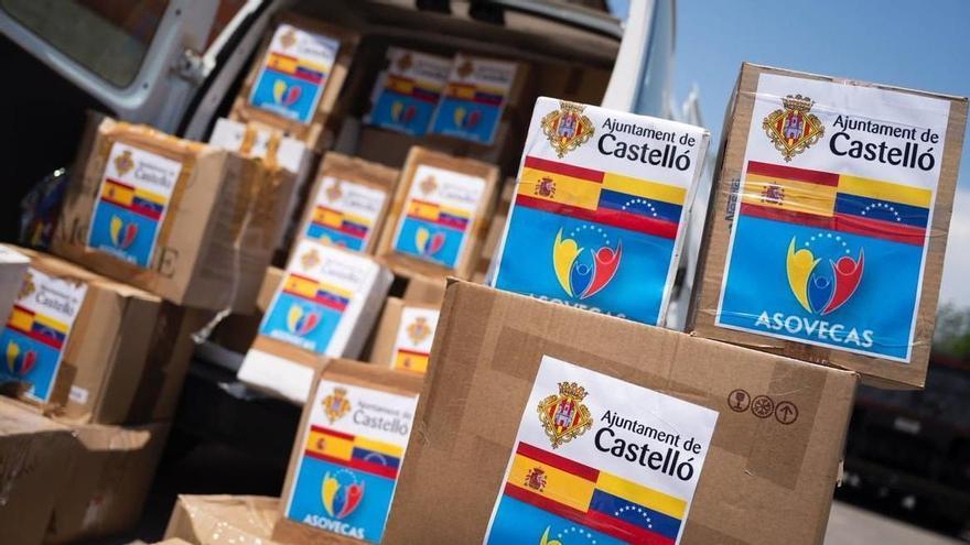 Die in Castellón gesammelte humanitäre Hilfe wird am 9. September in Richtung Venezuela aufbrechen