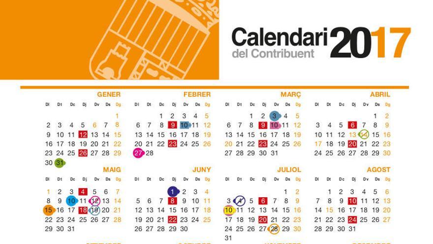 El calendario.