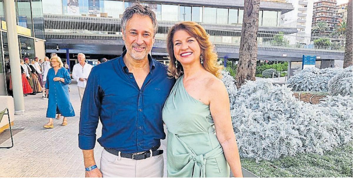 Gabriel Mulet y Sara Browne.