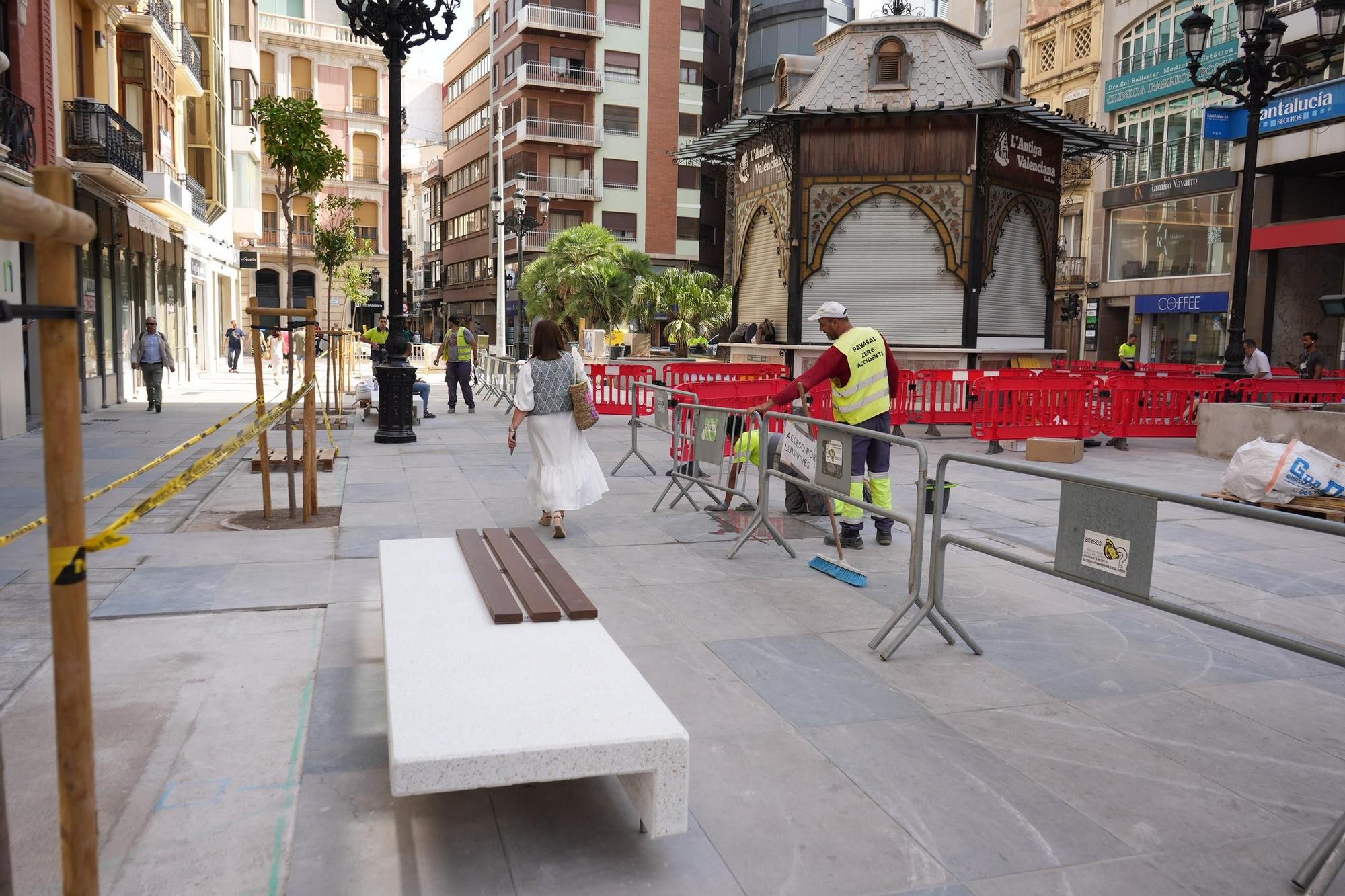 Las mejores imágenes de la Plaza la Paz, un símbolo de Castelló