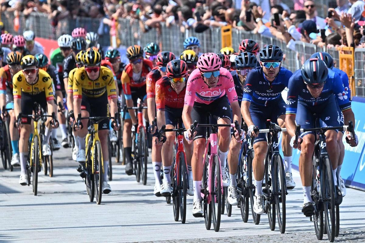 La 15ª etapa del Giro de Italia, en imágenes.