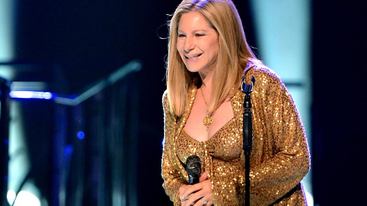 La cantante Barbra Streisand