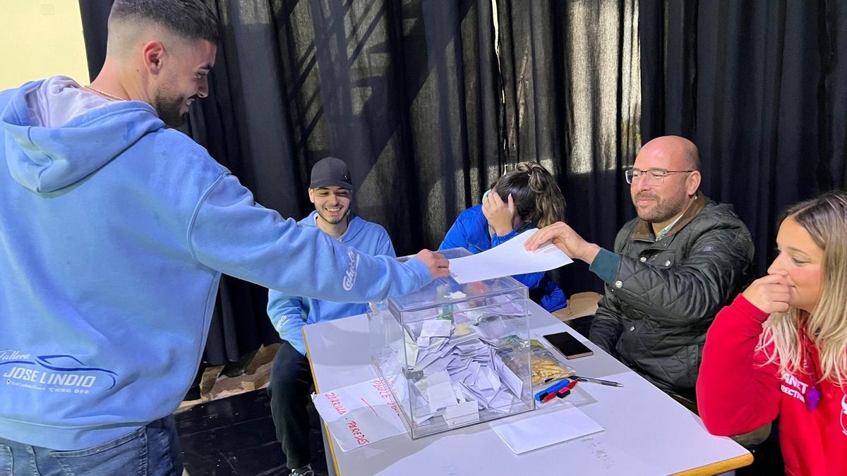 Elecciones en una edición anterior de la Juventud Cauriense.