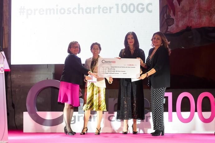 14-12-2019 LAS PALMAS DE GRAN CANARIA. Entrega de Premios Charter 100: Beca Charter 100 Gran Canaria. Fotógrafo: ANDRES CRUZ  | 14/12/2019 | Fotógrafo: Andrés Cruz