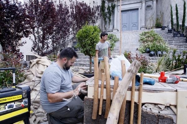 Comencen els preparatius per Temps de Flors