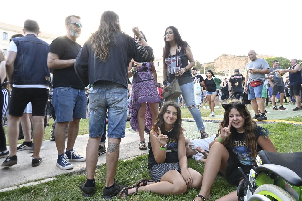 Ambiente de la segunda jornada del Rock Imperium Festival en Cartagena