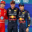 Charles Leclerc ha heredado la pole de Verstappen en Bélgica, por sanción del neerlandés, mientras Pérez saldrá segundo