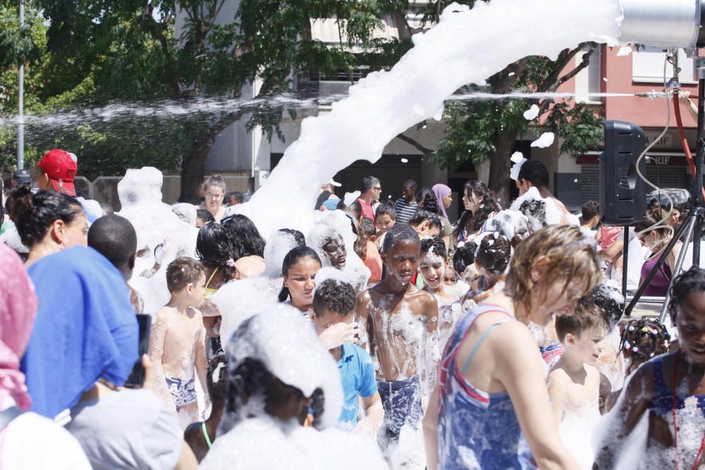 Escuma i rumba infantil a la segona jornada de la Festa Major de Salt