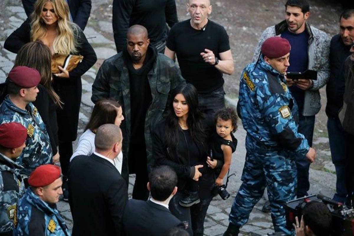 Kim Kardashian y su familia, rodeados de grandes medidas de seguridad en Armenia
