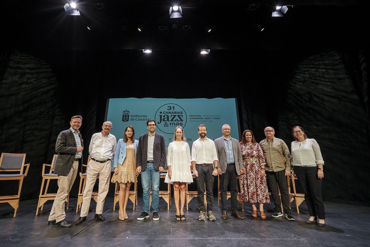 Presentación del Festival Canarias Jazz & Más