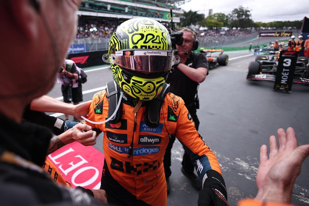 La carrera del GP de Brasil.