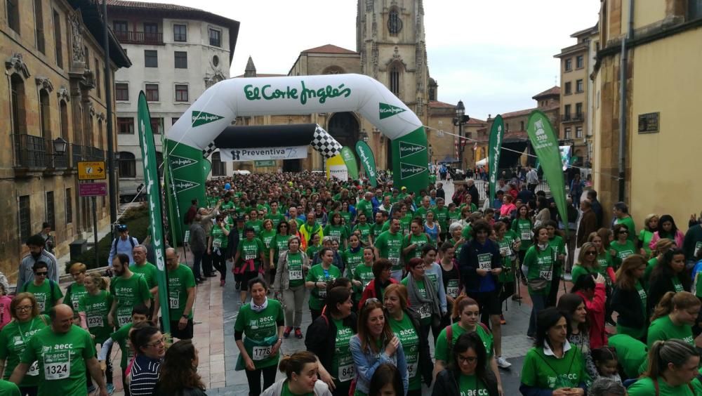 Carrera contra el cáncer en Oviedo