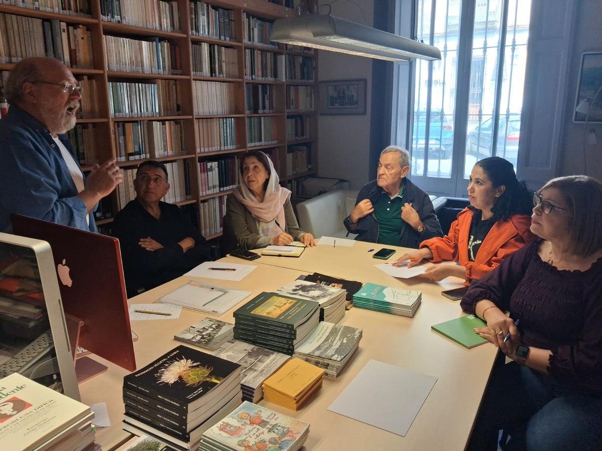 La reunión en la Fundació Cirne