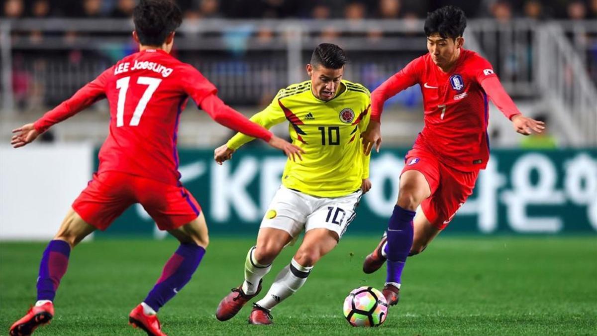 Corea del Sur derrotó a Colombia
