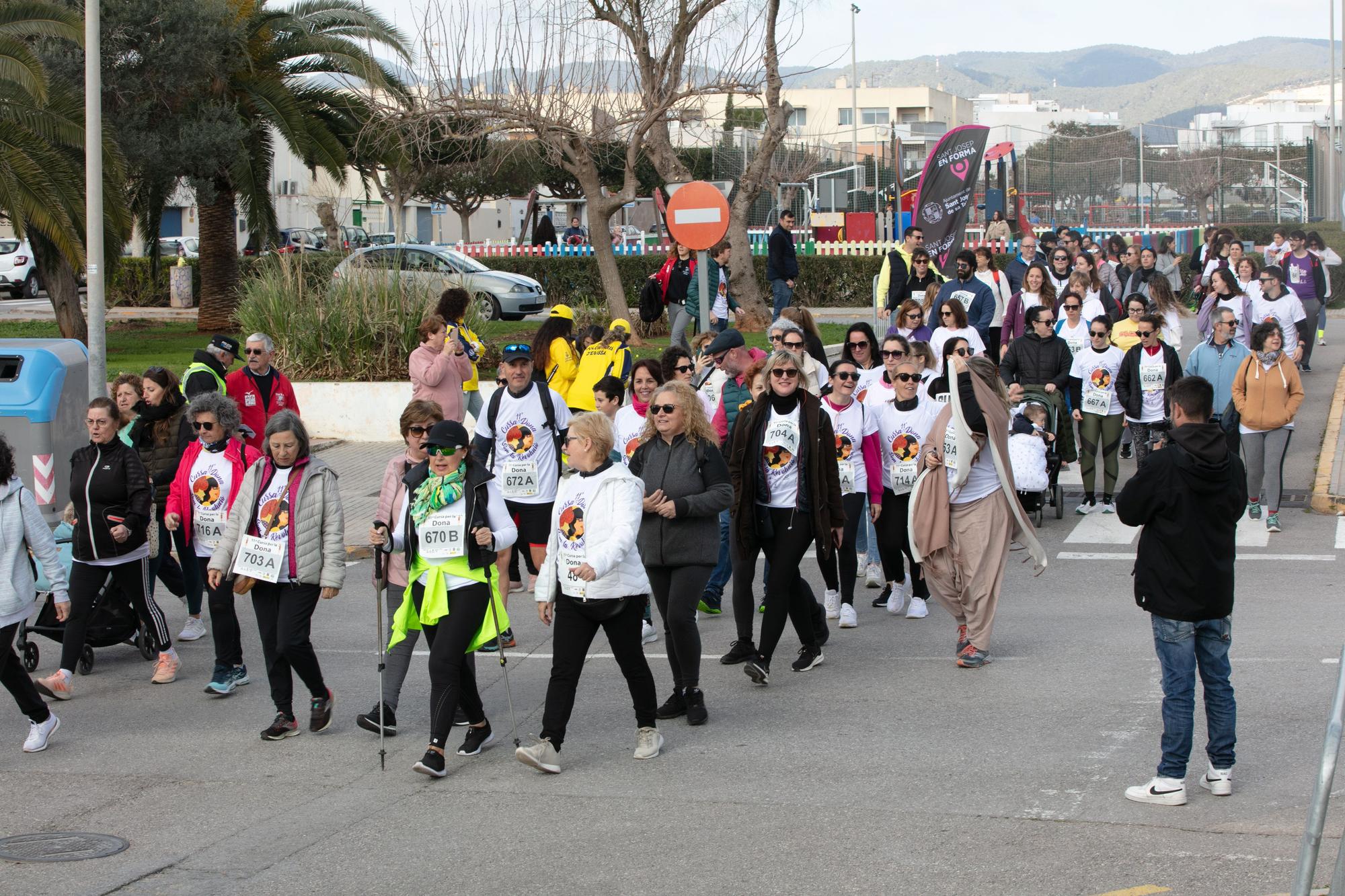 Galería de imágenes de la Cursa de la Dona en Ibiza