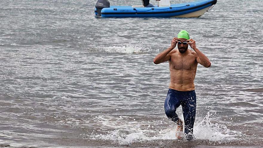 El vencedor masculino, el valenciano Jesús Bergua.