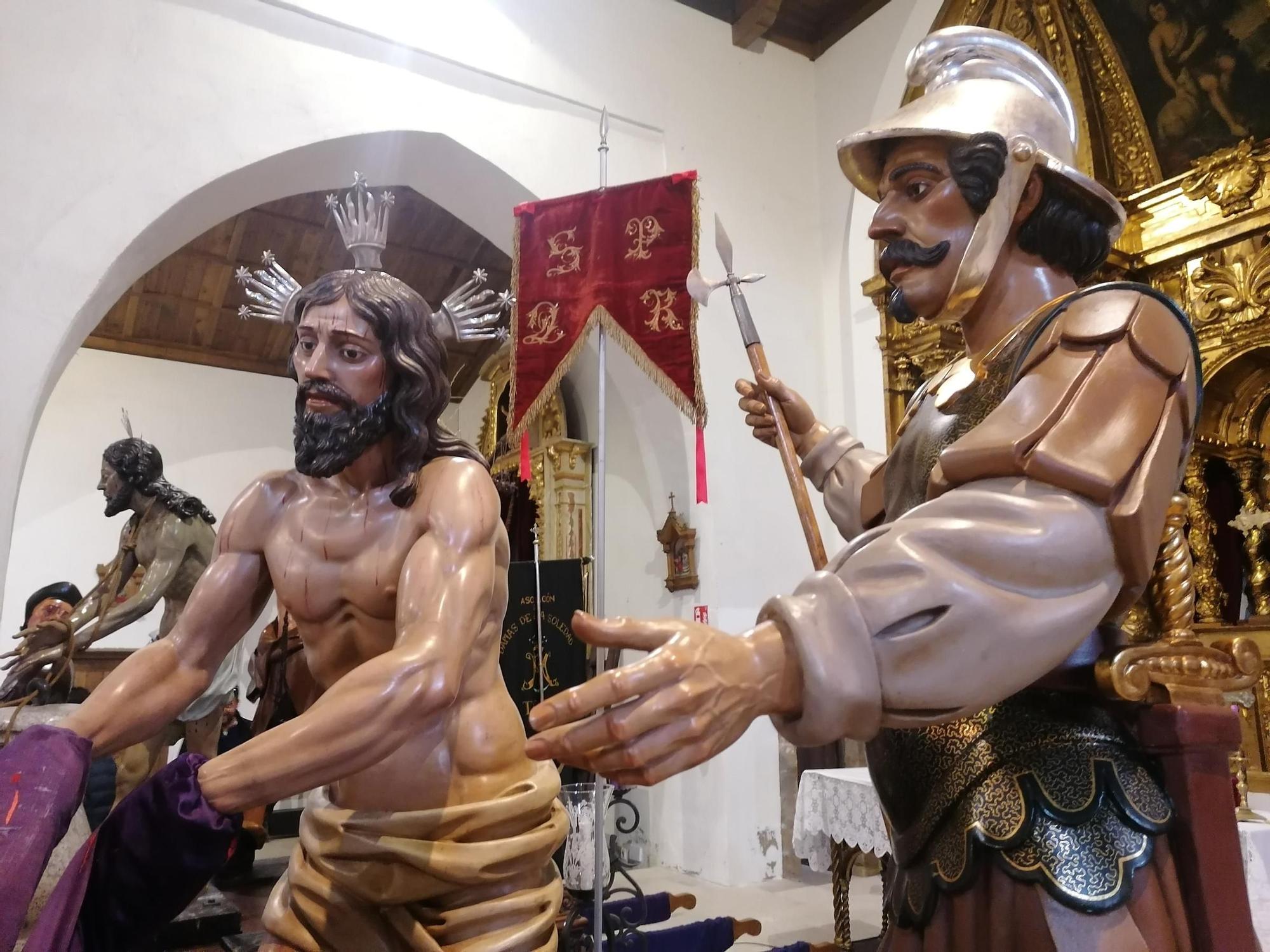 GALERÍA | Dos pasos de la Semana Santa de Toro recobran su esplendor