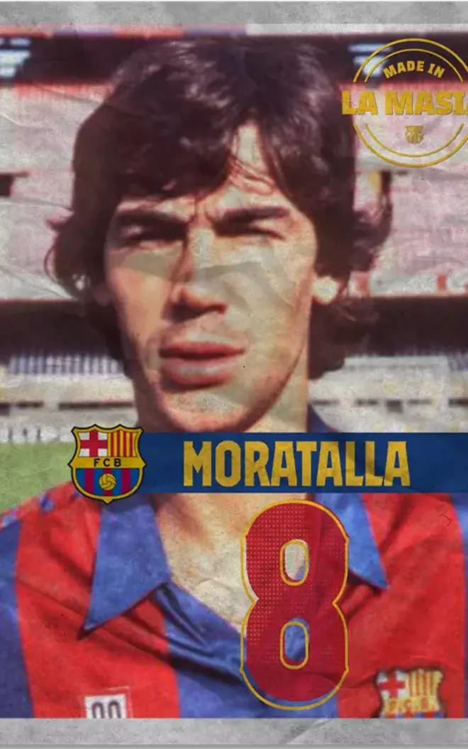 8 Josep MORATALLA 28/2/82. Debut en Liga FCB – Sevilla 1981-82. 170 Partidos oficiales