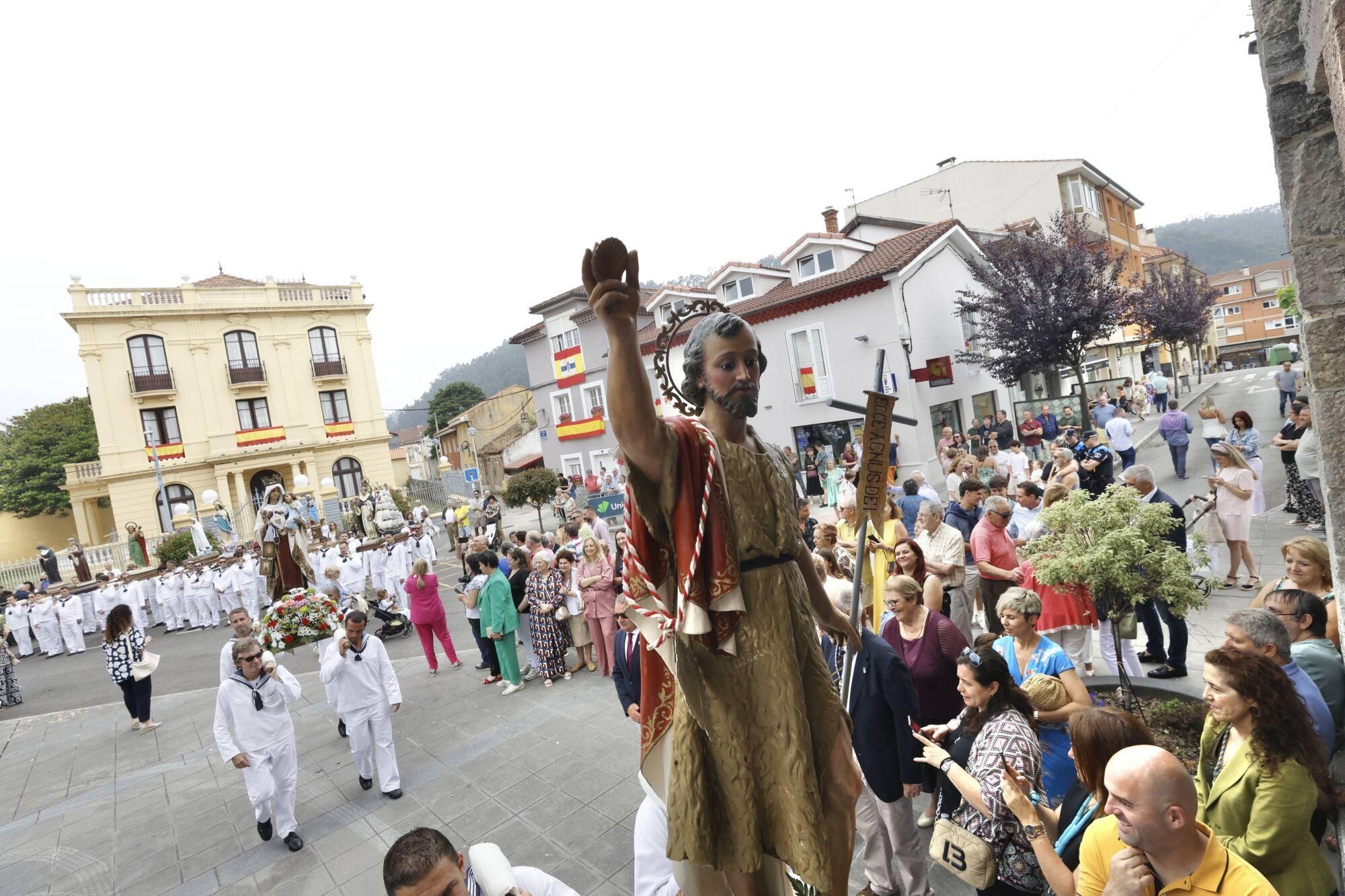 Así fue la procesión marinera de San Juan de la Arena