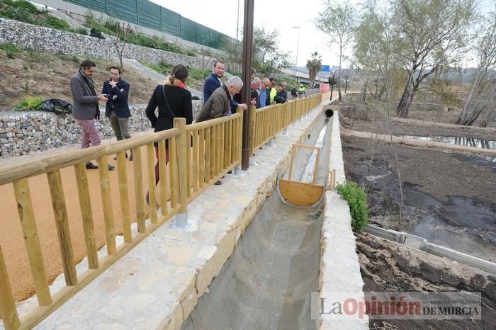 Alameda del Malecón: el entorno urbano del Segura estrena nuevo espacio verde