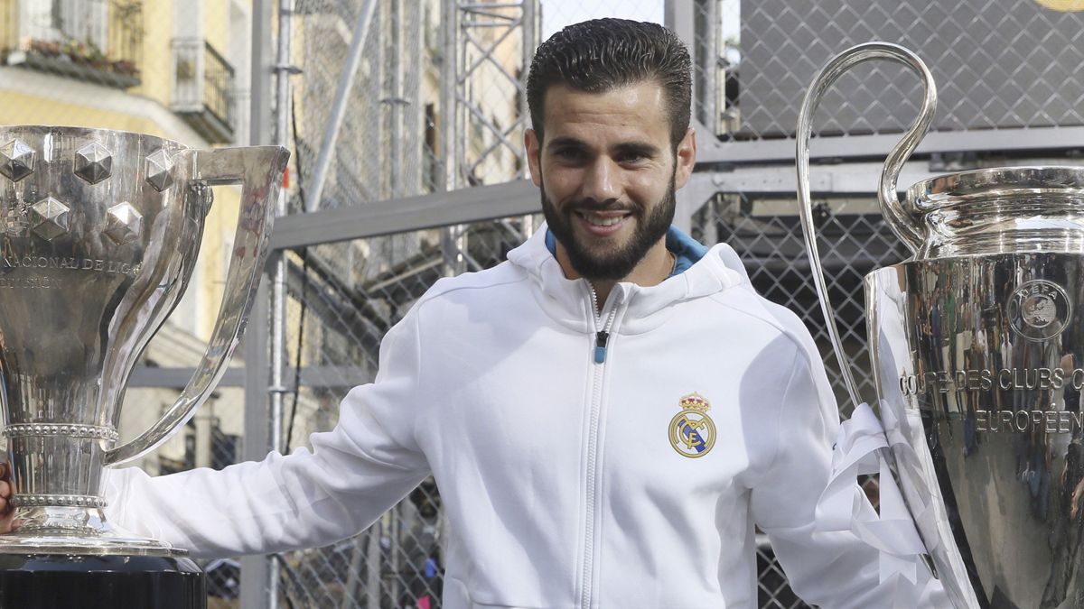 Nacho ha ganado cinco Champions con el Real Madrid