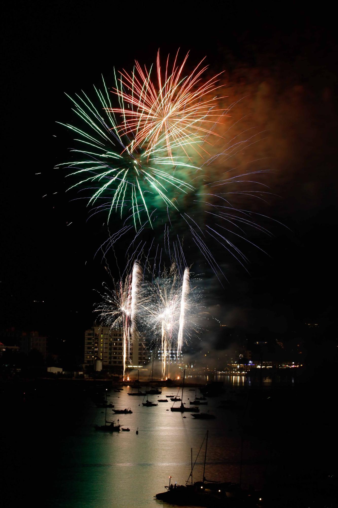 Fuegos artificiales en Sant Antoni (2022)