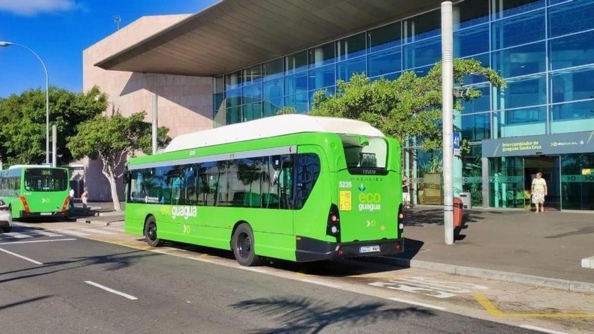 Los pasajeros de transporte urbano en Santa Cruz aumentan un 4,6%