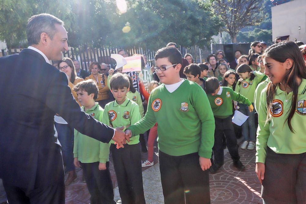 Los escolares del colegio de Hurchillo celebran lo