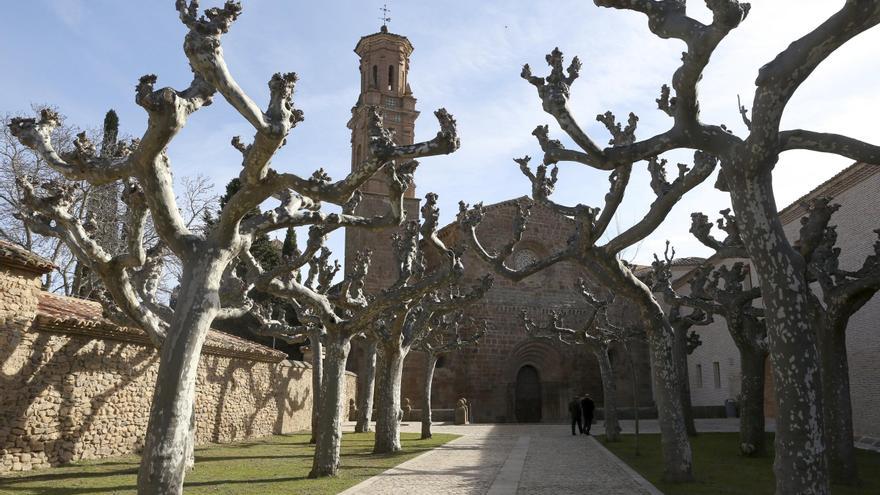 La DPZ licita la restauración de la fachada sur del palacio abacial de Veruela