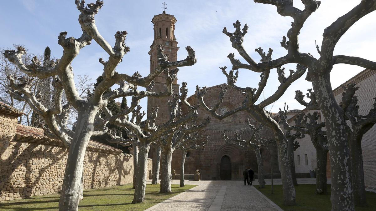 El palacio abacial del monasterio de Veruela, en una imagen de archivo.