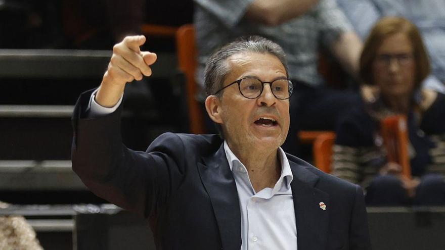 Pedro Martínez, en un reciente partido en la Fonteta. | M. Á. POLO / VBC