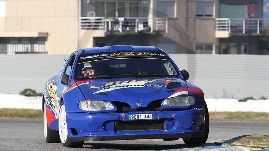 Jaime Castro concurre en el Rali do Cocido con un magnífico Renault Maxi Megane. // Paulo Duarte