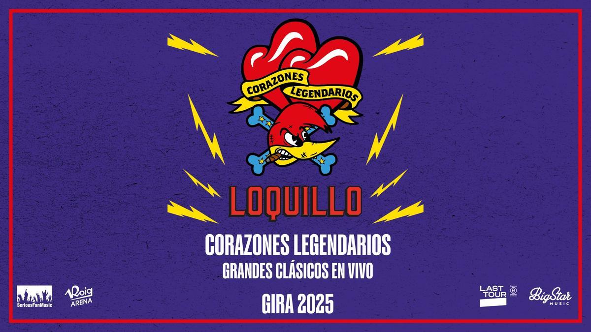 Cartel Loquillo en Roig Arena