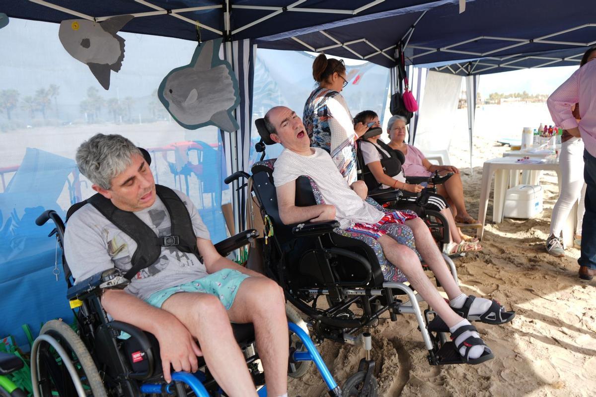 Jornada Mediterráneo Accesible en la playa de Castelló